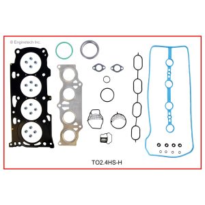 Enginetech TO2.4HS-HWB Gasket Set - Head