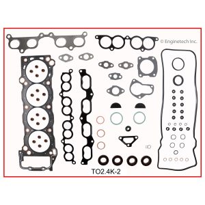 Enginetech TO2.4K-2 Gasket Set - Full