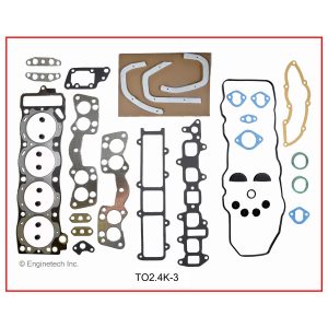 Enginetech TO2.4K-3 Gasket Set - Full