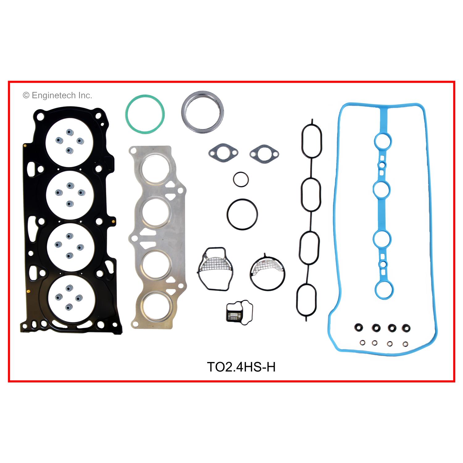 Enginetech TO2.4K-5 Gasket Set - Full