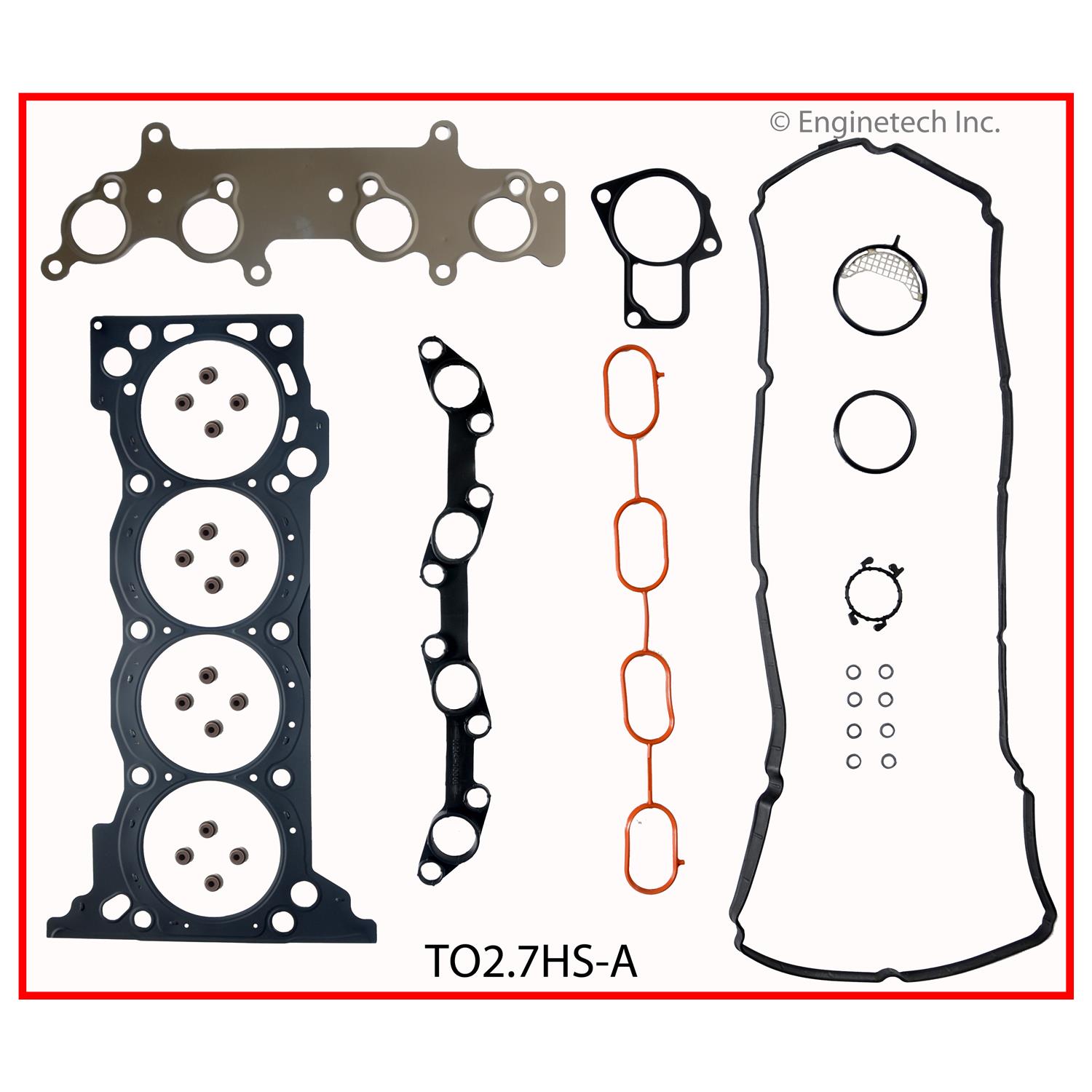 Enginetech TO2.7K-1 Gasket Set - Full