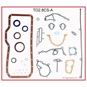 Enginetech TO2.8CS-A Gasket Set - Lower