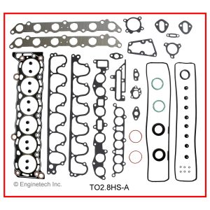 Enginetech TO2.8K-1 Gasket Set - Full