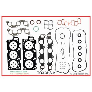 Enginetech TO3.3HS-AWB Gasket Set - Head