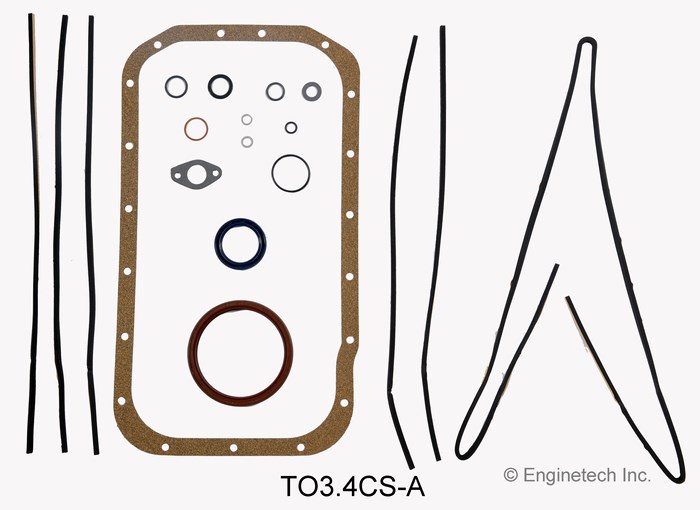 Enginetech TO3.4CS-A Gasket Set - Lower