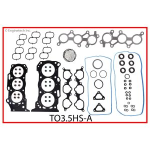 Enginetech TO3.5HS-A Gasket Set - Head