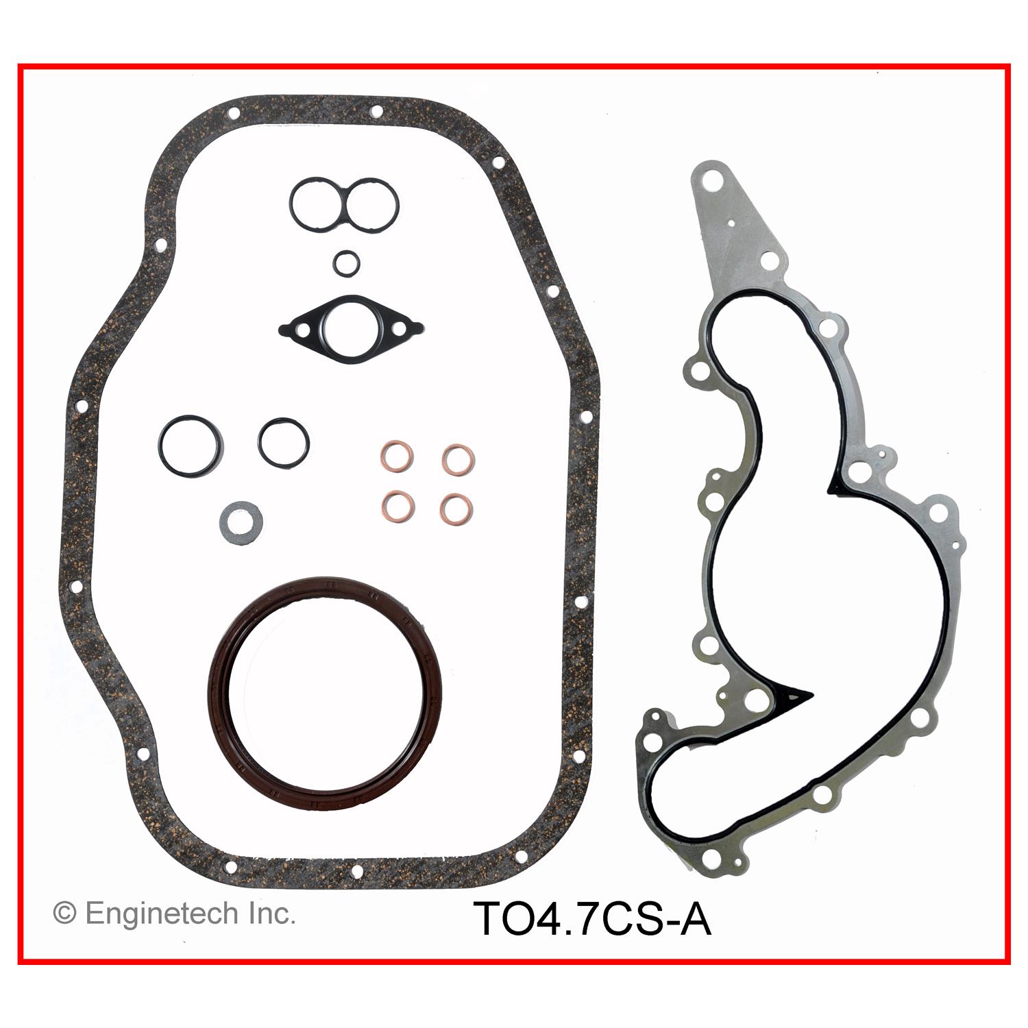 Enginetech TO4.7CS-A Gasket Set - Lower