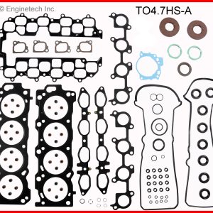 Enginetech TO4.7HS-AWB Gasket Set - Head