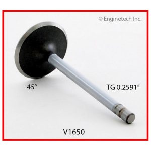 Enginetech V1650B Valve - Intake - Pack of 25