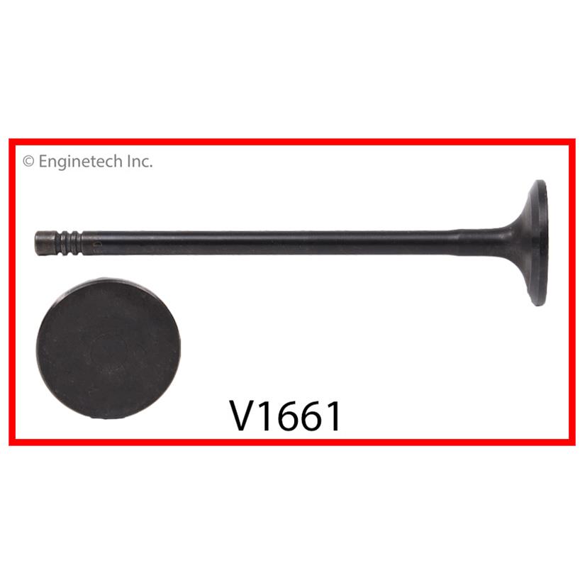 Enginetech V1661 Valve - Exhaust