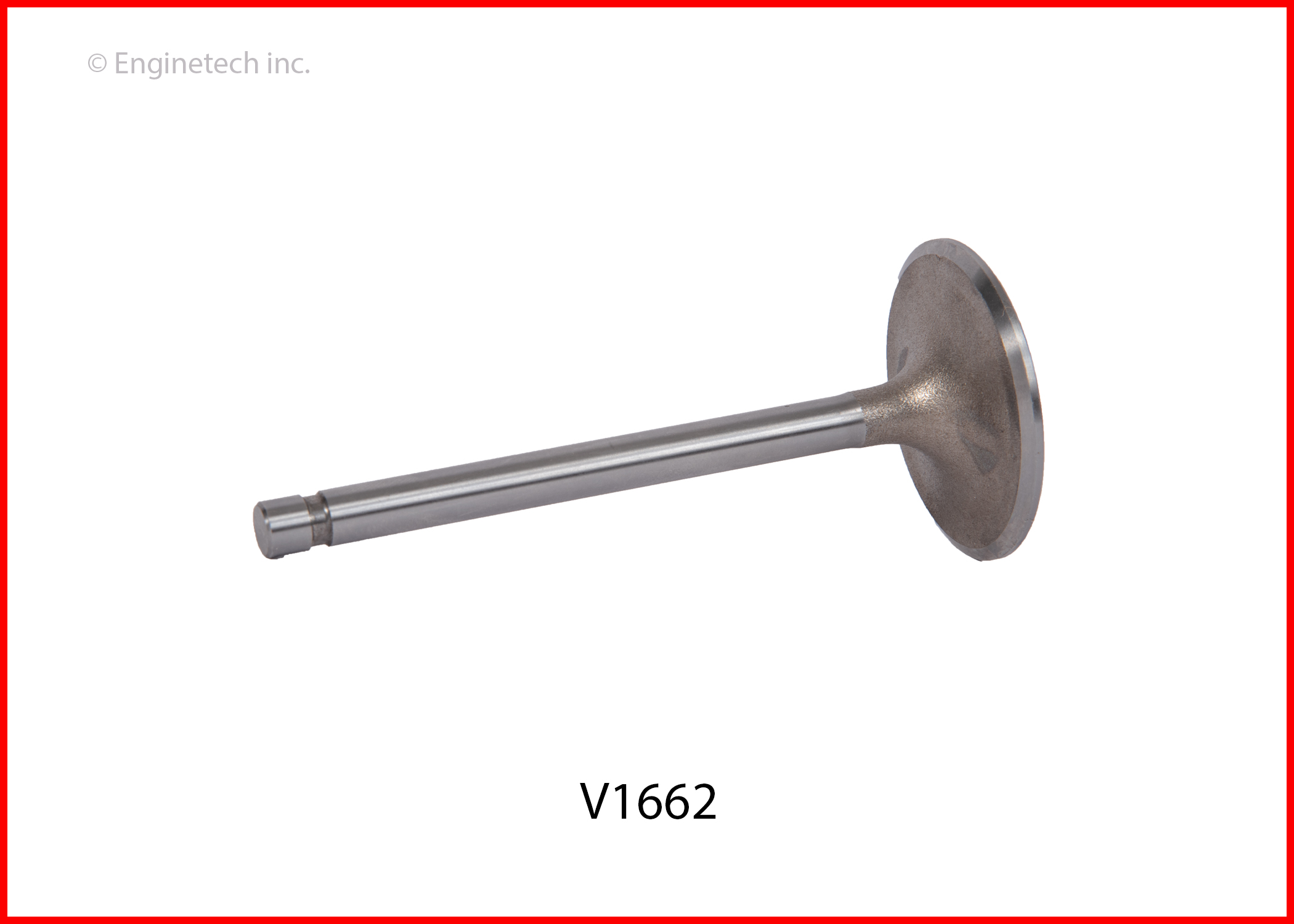 Enginetech V1662 Valve - Intake