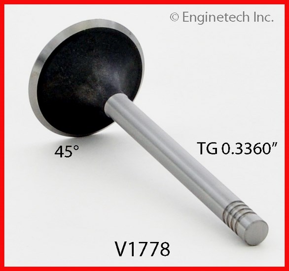 Enginetech V1778 Valve - Intake