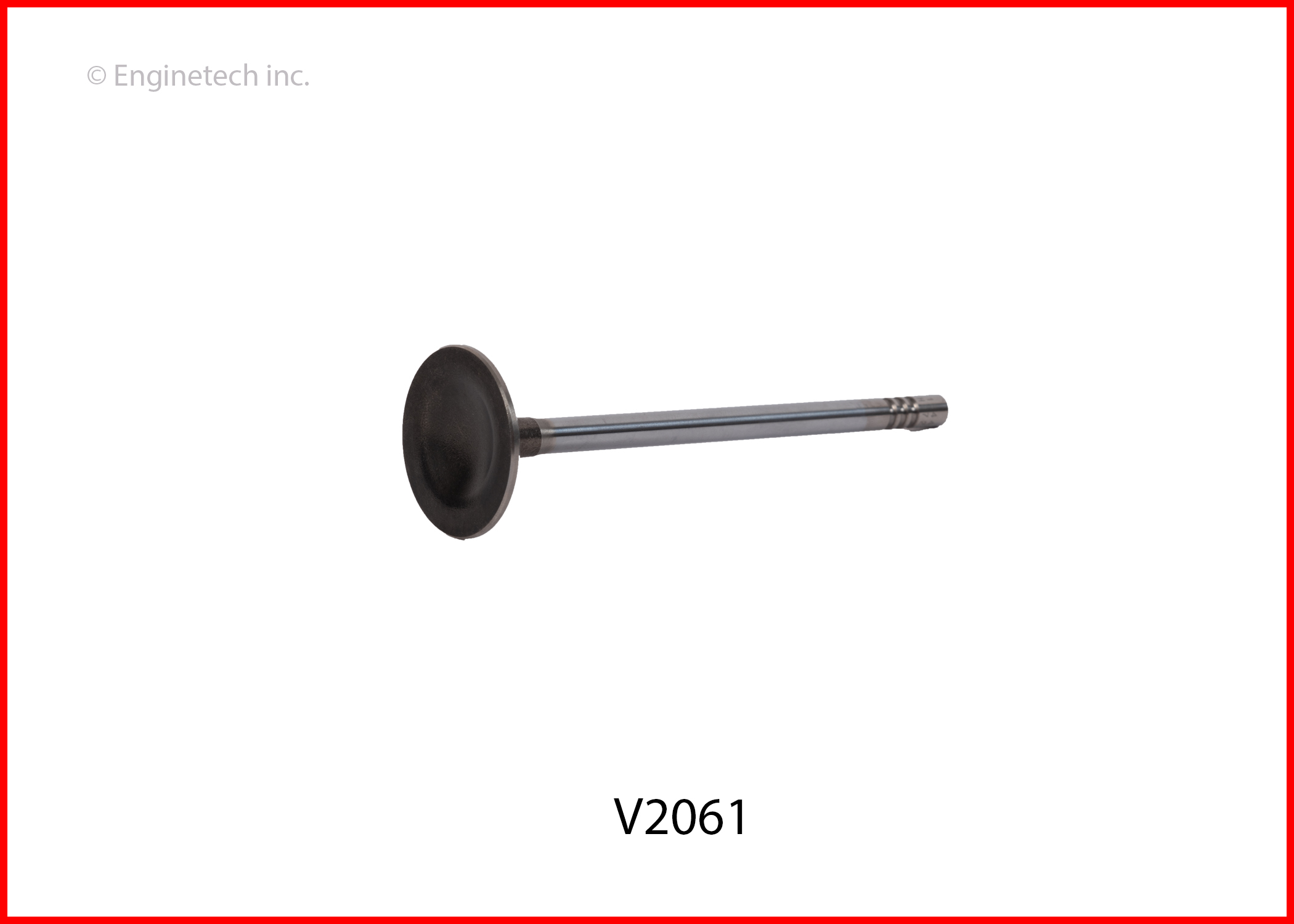 Enginetech V2061 Valve - Exhaust