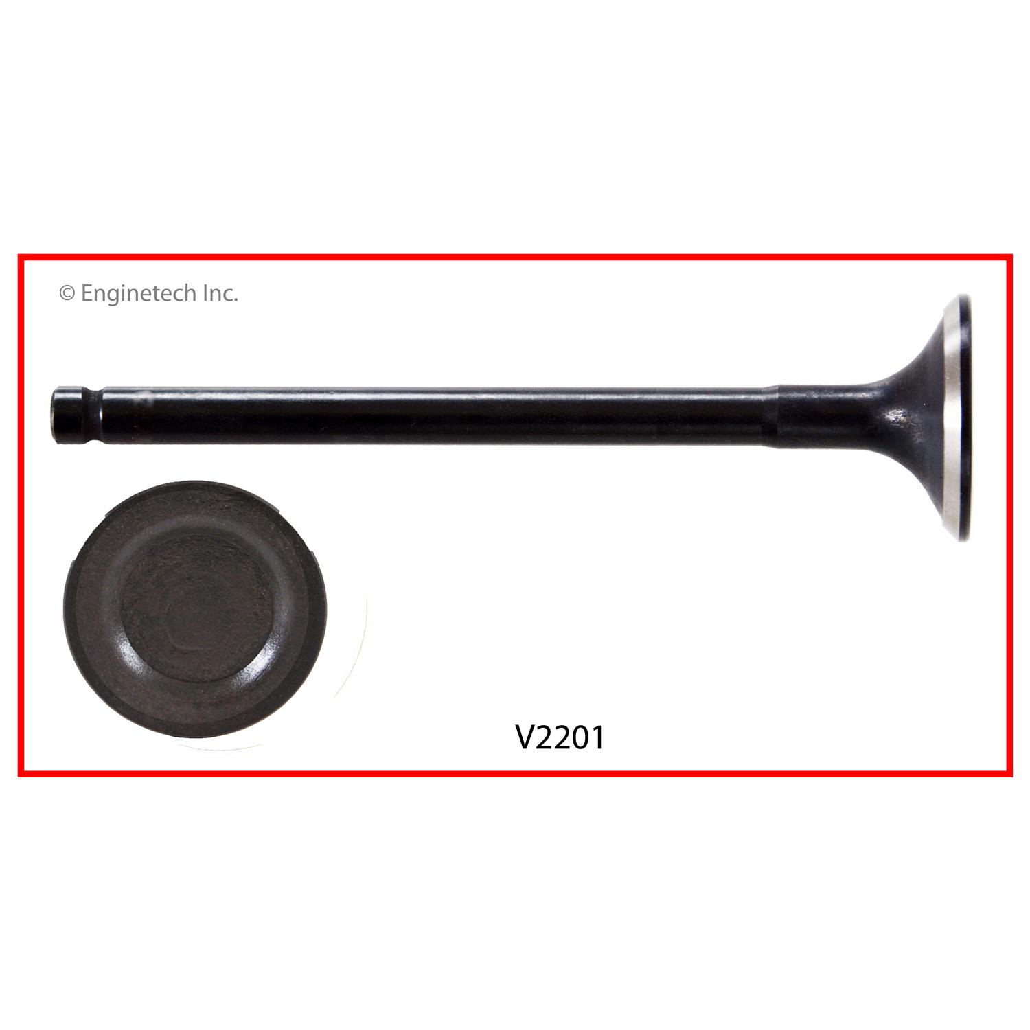 Enginetech V2201 Valve - Exhaust