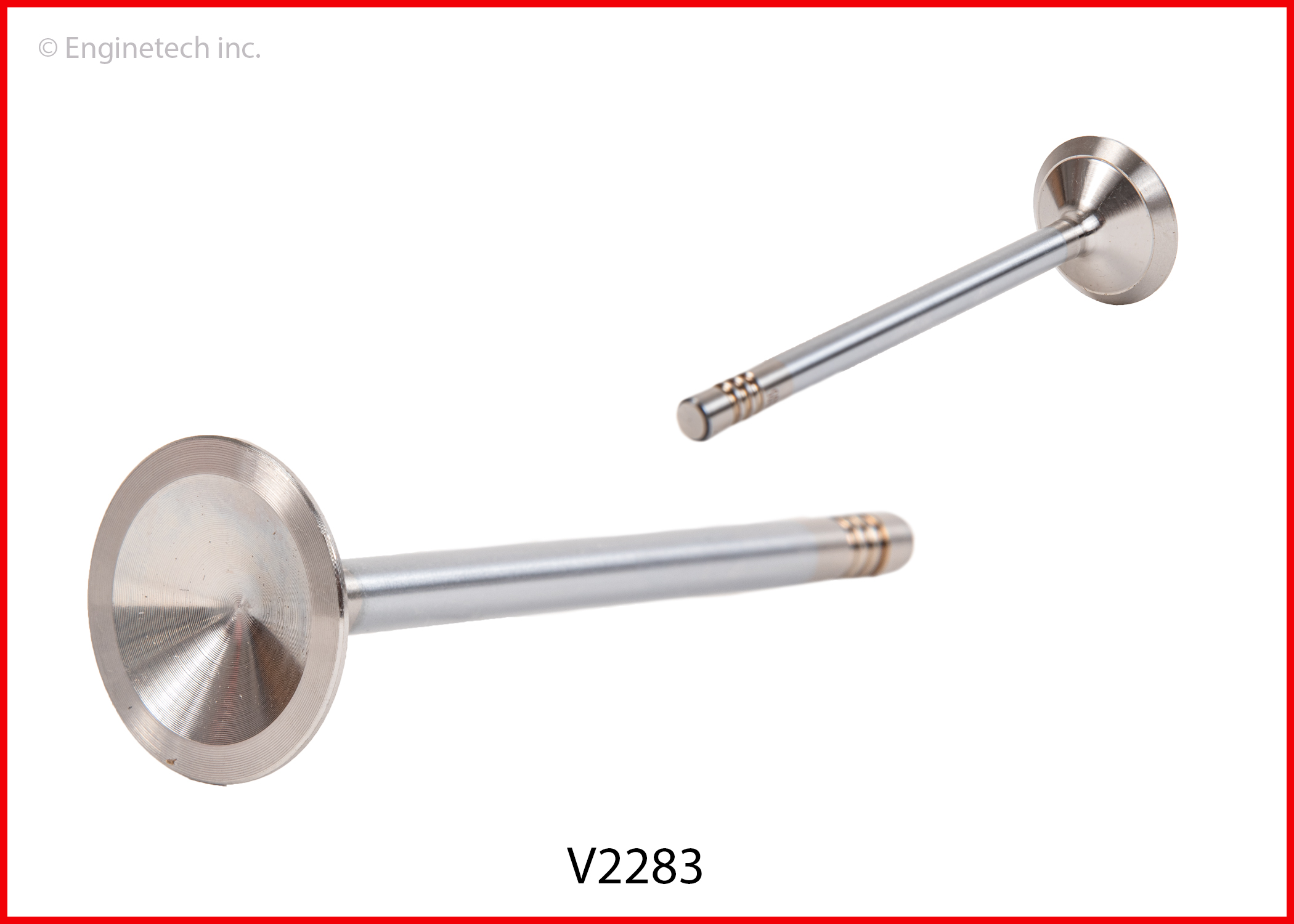 Enginetech V2283 Valve - Exhaust