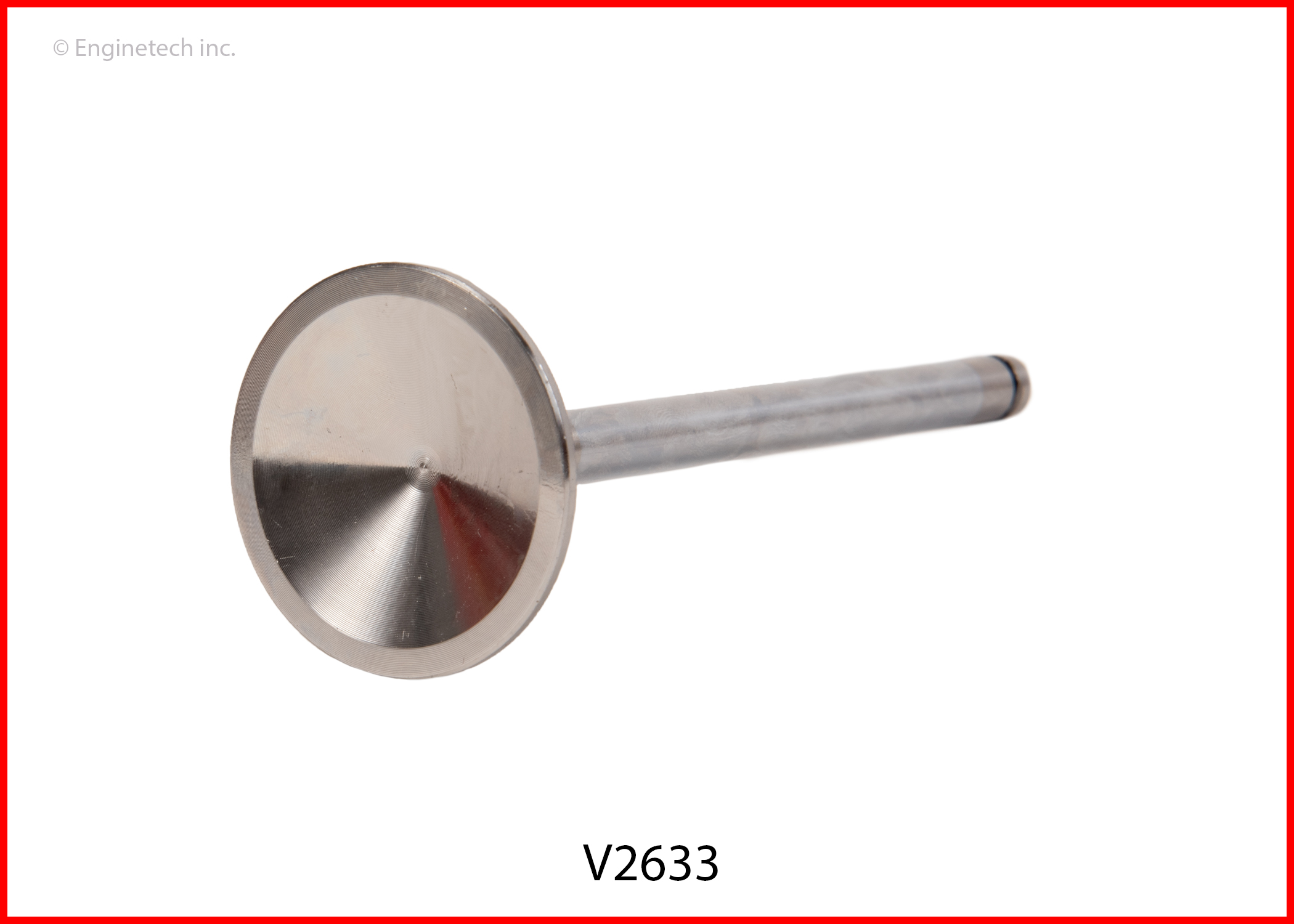 Enginetech V2633 Valve - Exhaust
