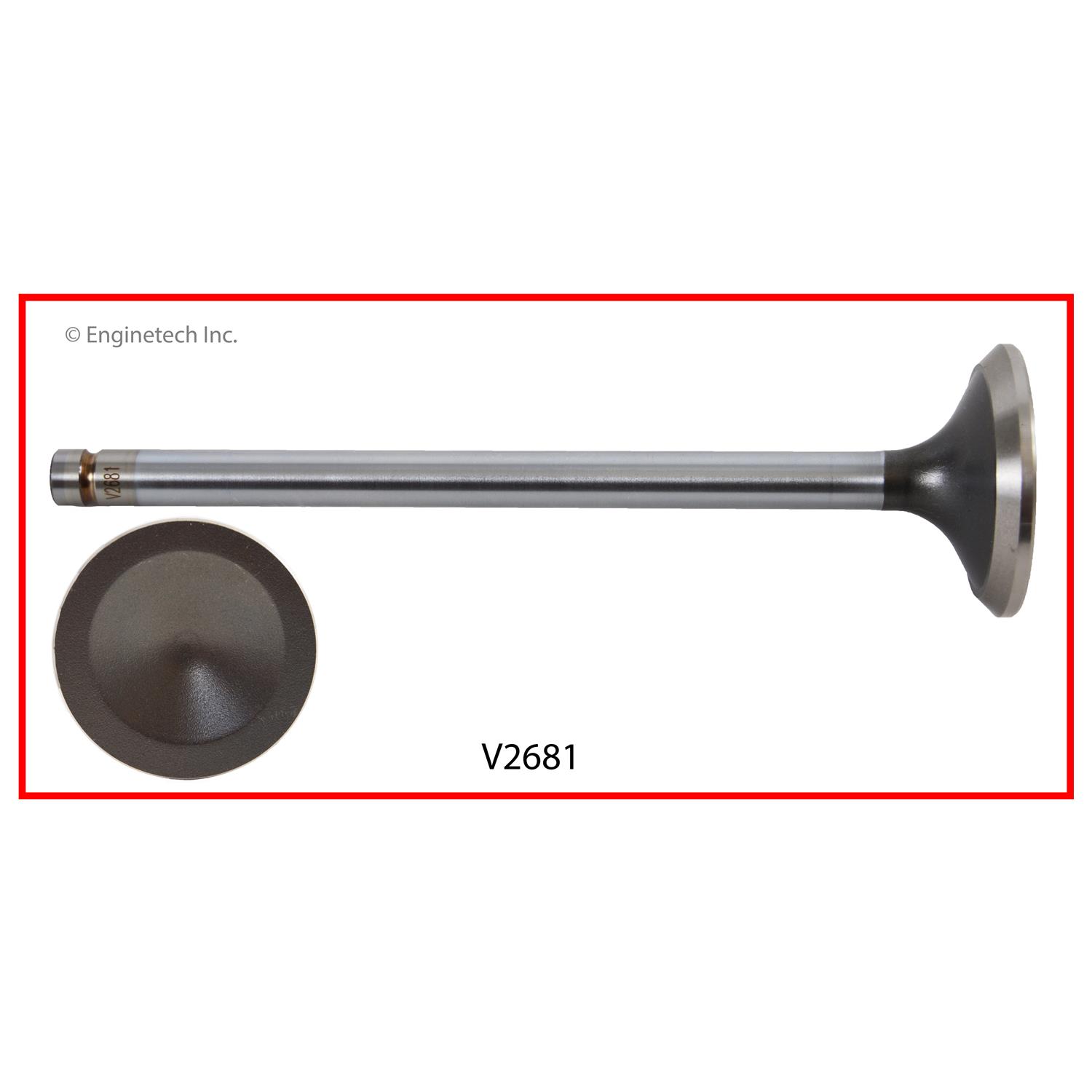Enginetech V2681 Valve - Exhaust