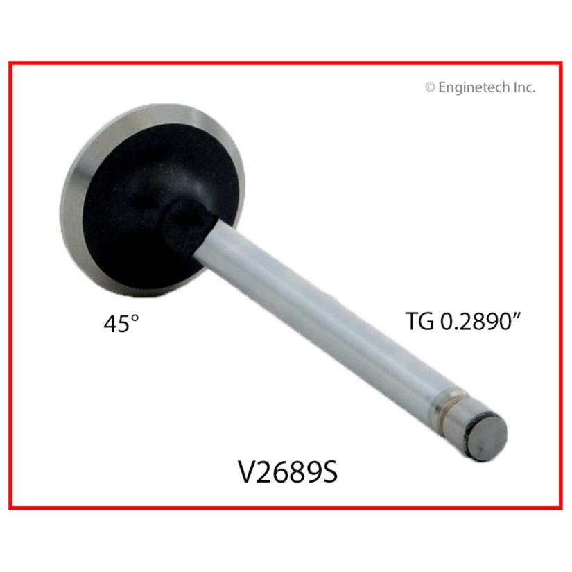 Enginetech V2689S Valve - Exhaust