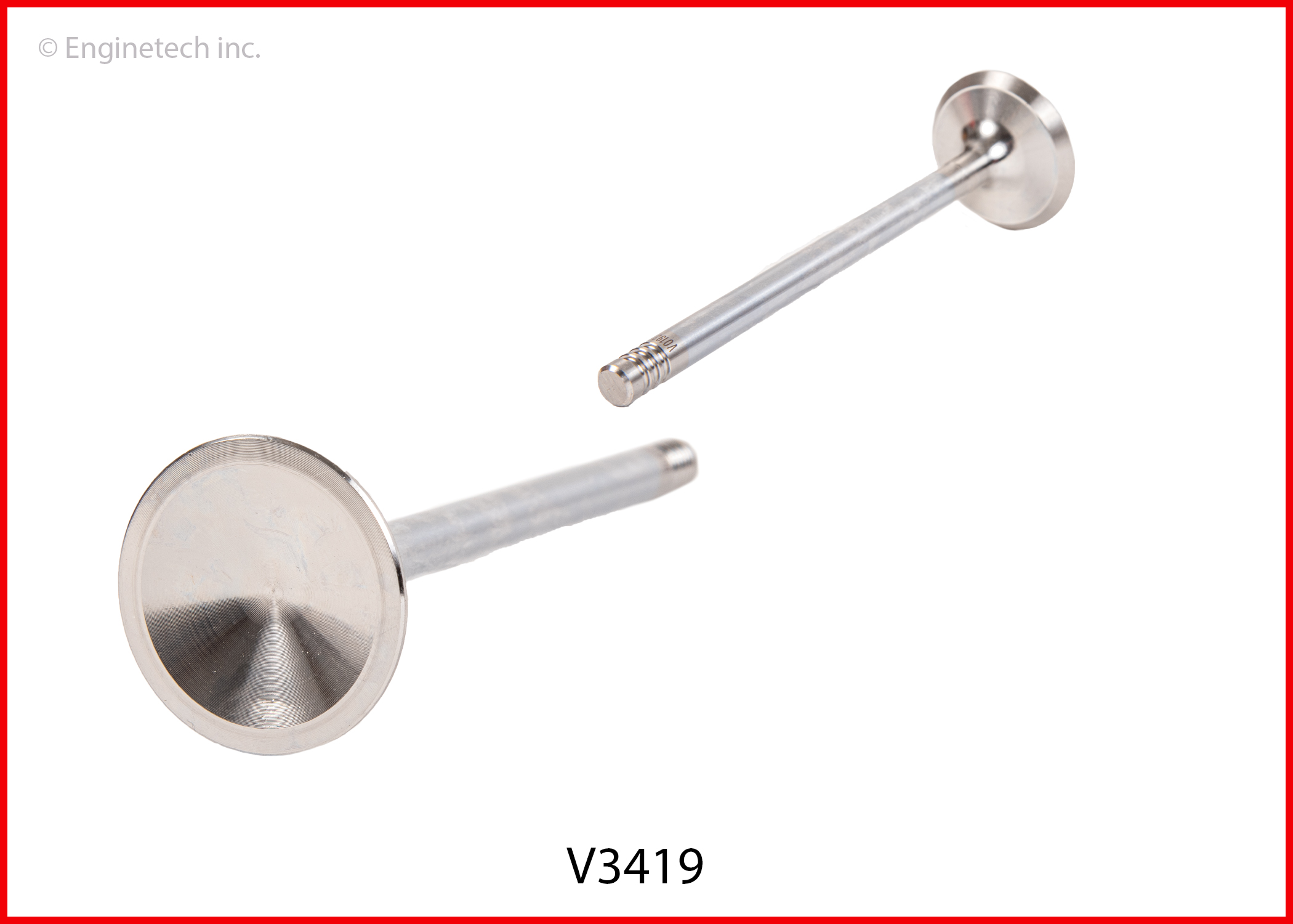 Enginetech V3419 Valve - Exhaust