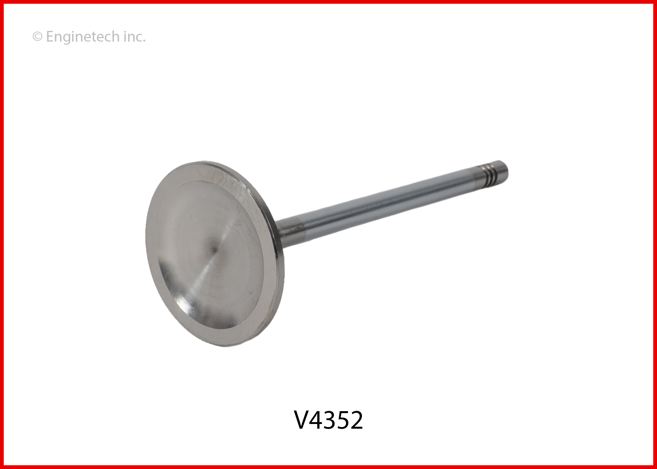 Enginetech V4352 Valve - Intake