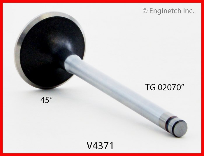 Enginetech V4371 Valve - Exhaust