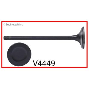 Enginetech V4449 Valve - Exhaust