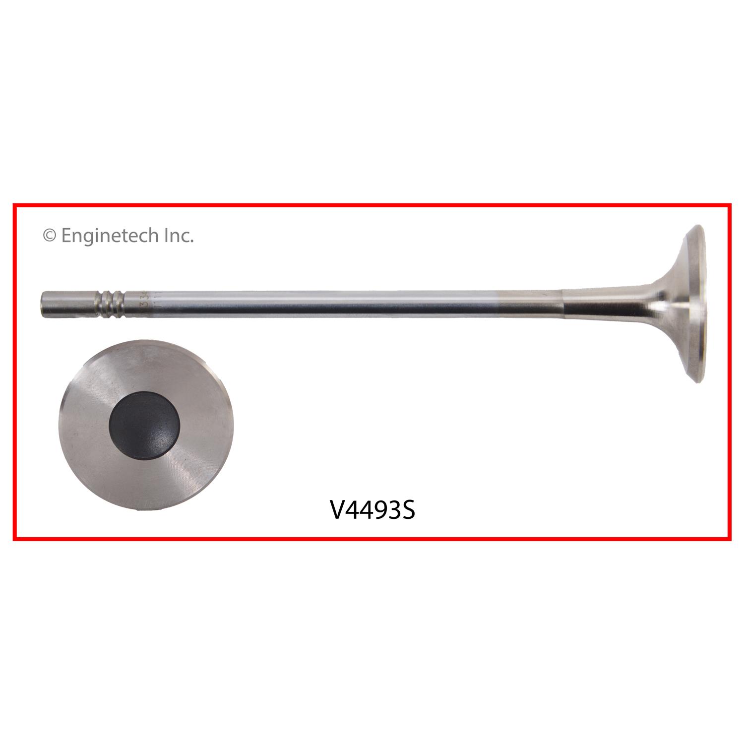 Enginetech V4493S Valve - Exhaust