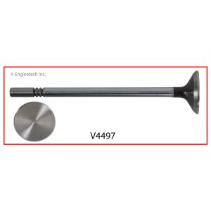 Enginetech V4497 Valve - Exhaust