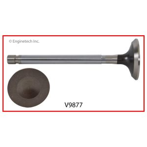 Enginetech V9877 Valve - Exhaust