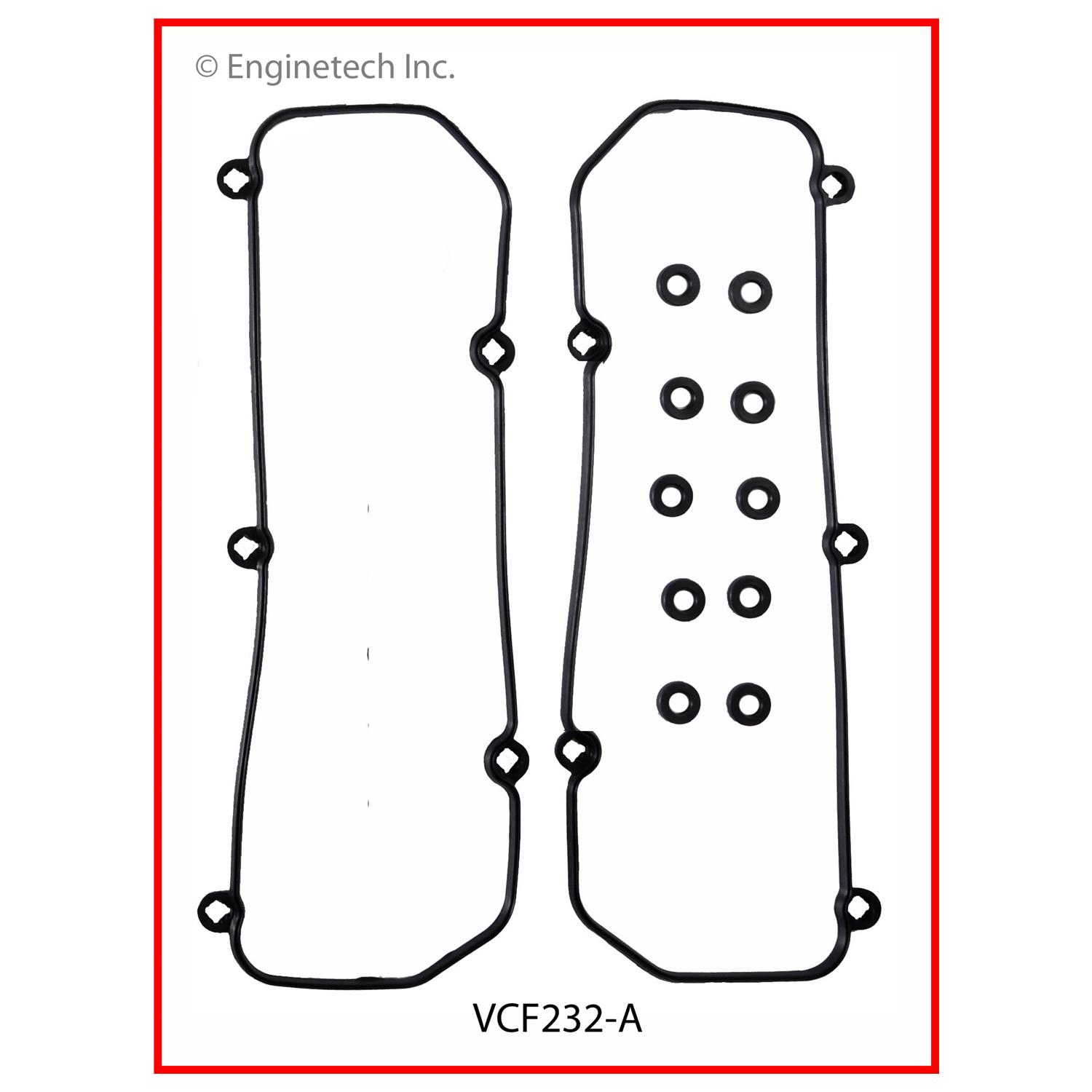 Enginetech VCF232-A Gasket - Valve Cover