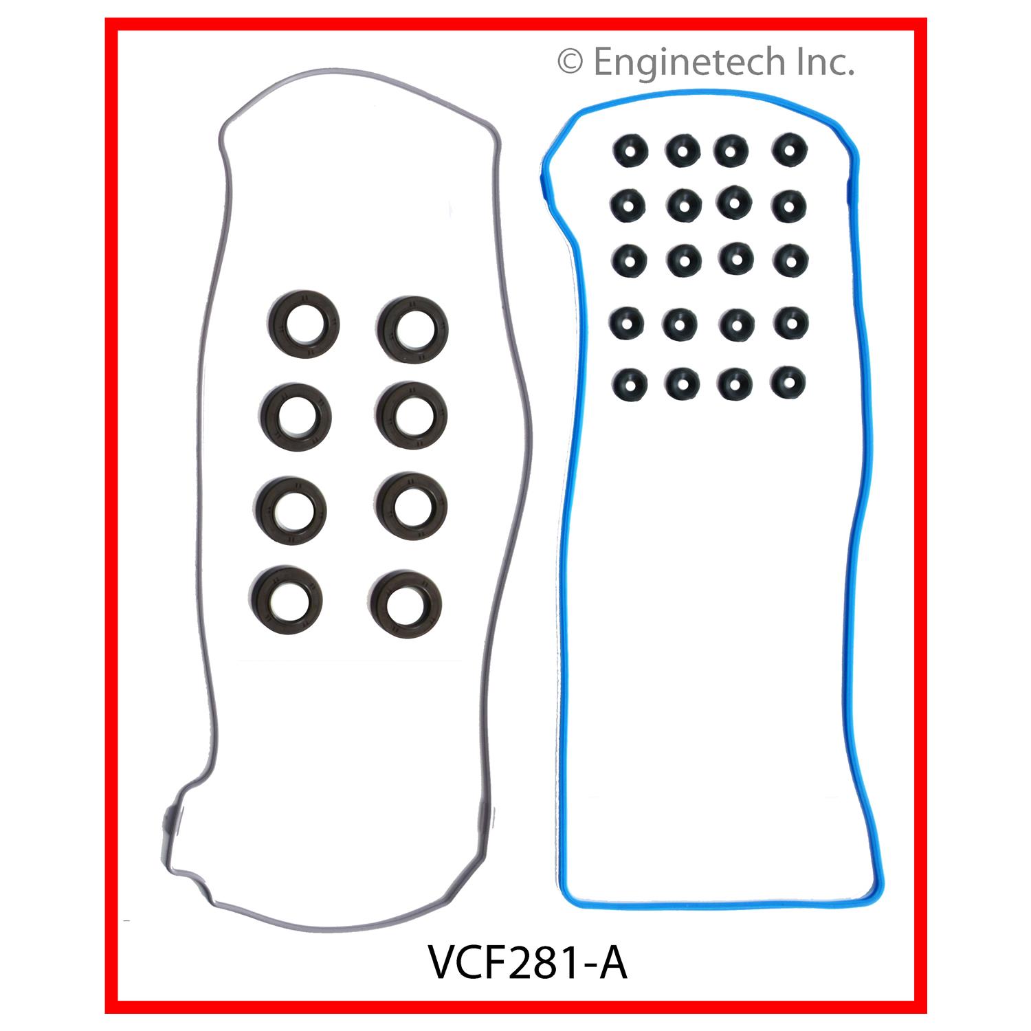 Enginetech VCF281-A Gasket - Valve Cover