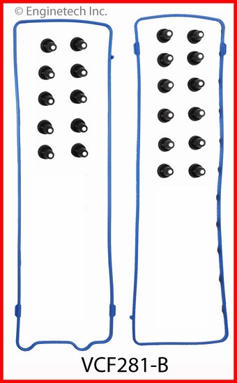 Enginetech VCF281-B Gasket - Valve Cover