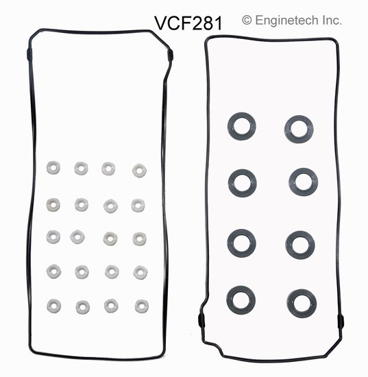 Enginetech VCF281 Gasket - Valve Cover