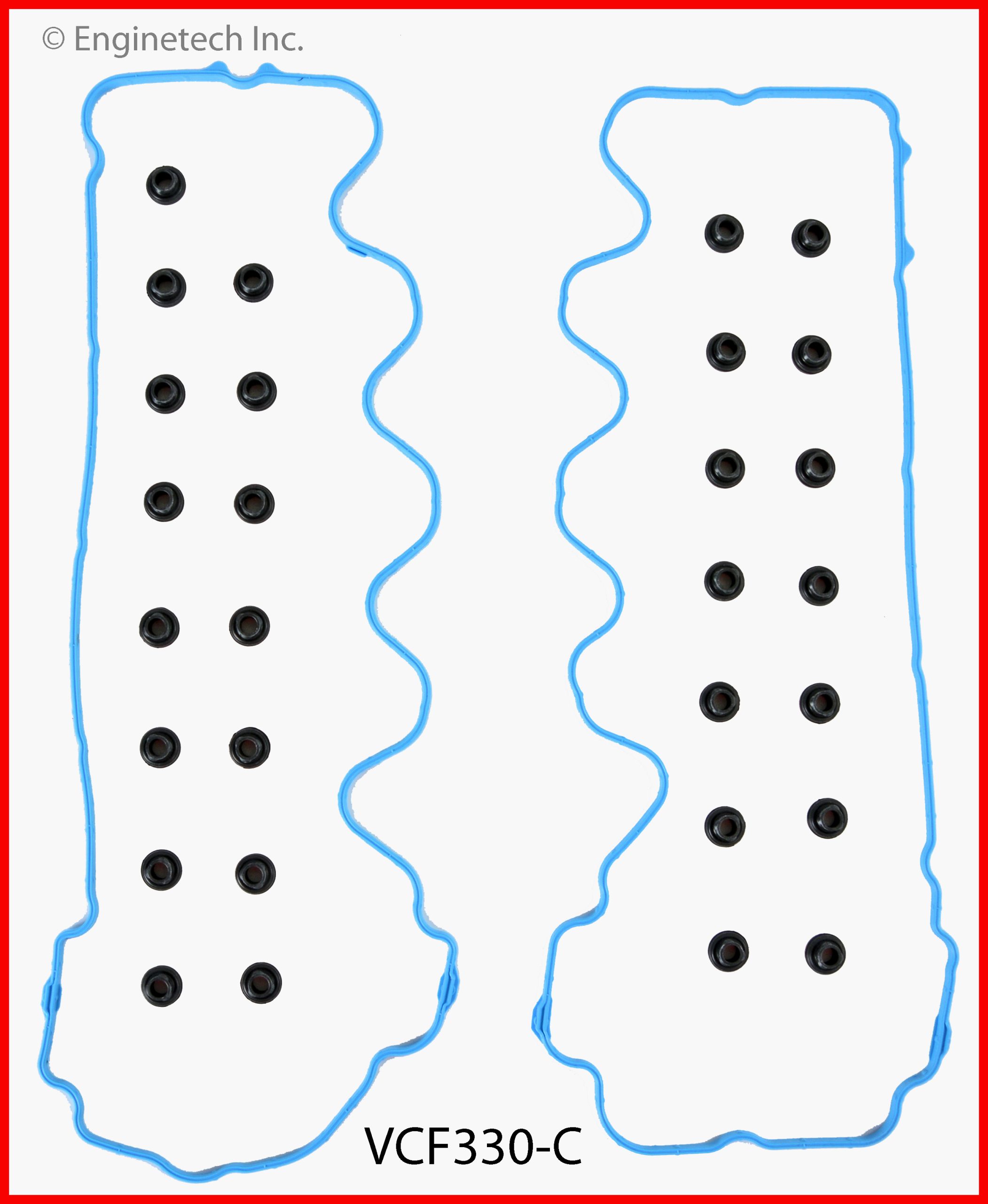 Enginetech VCF330-C Gasket - Valve Cover