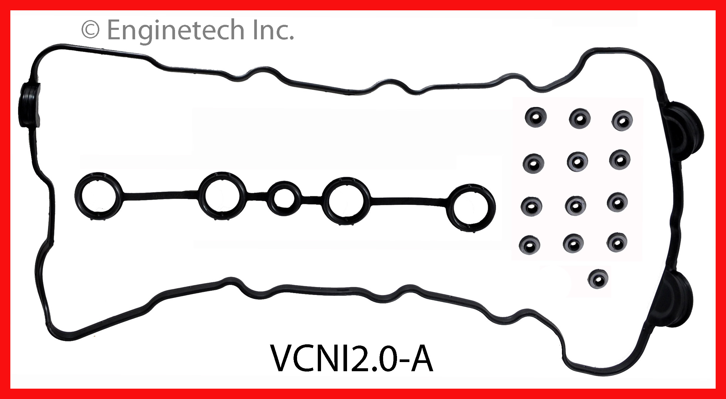 Enginetech VCNI2.0-A Gasket - Valve Cover