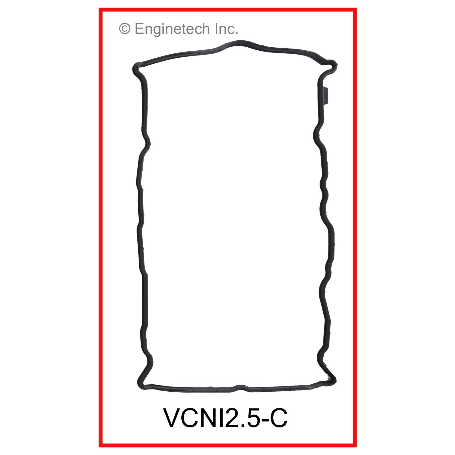 Enginetech VCNI2.5-C Gasket - Valve Cover