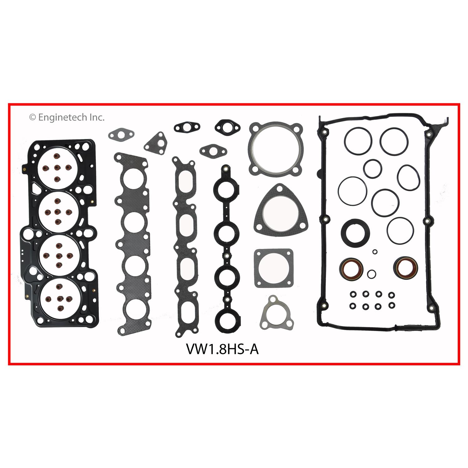Enginetech VW1.8HS-AAWB Gasket Set - Head