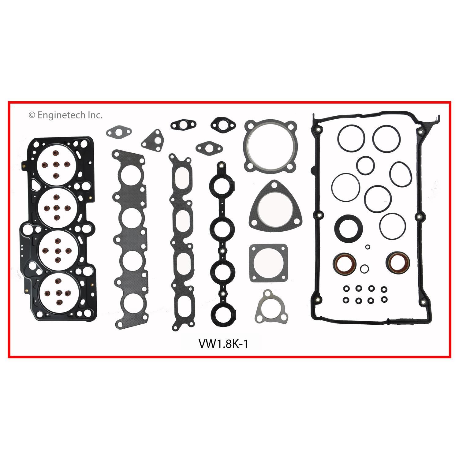 Enginetech VW1.8K-1 Gasket Set - Full