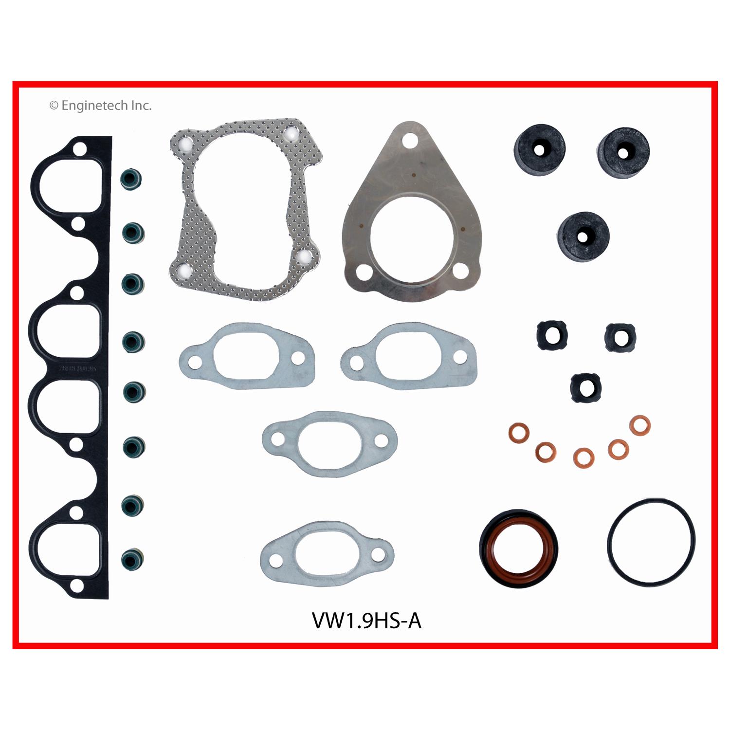 Enginetech VW1.9HS-A Gasket Set - Head