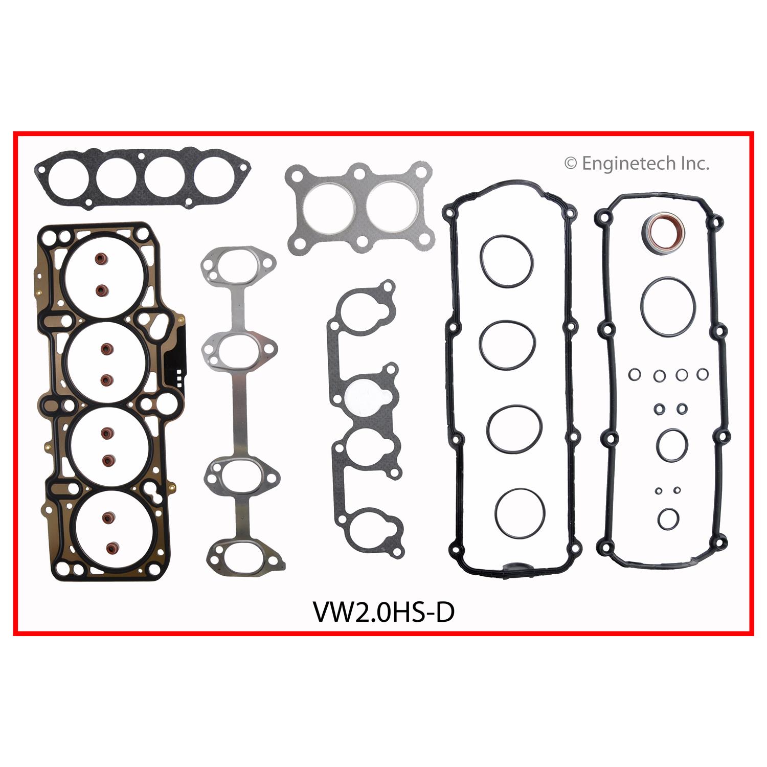 Enginetech VW2.0HS-DWB Gasket Set - Head