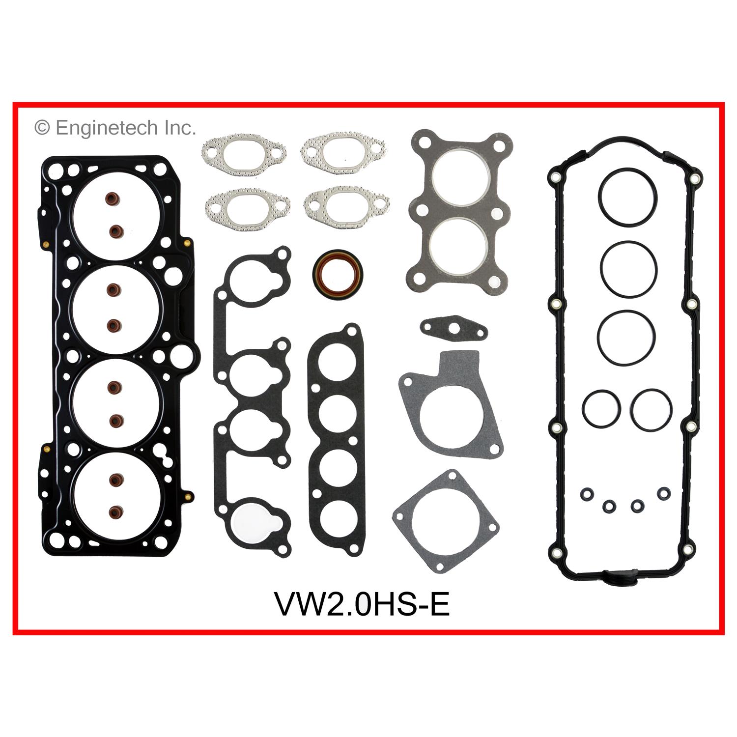 Enginetech VW2.0HS-EWB Gasket Set - Head
