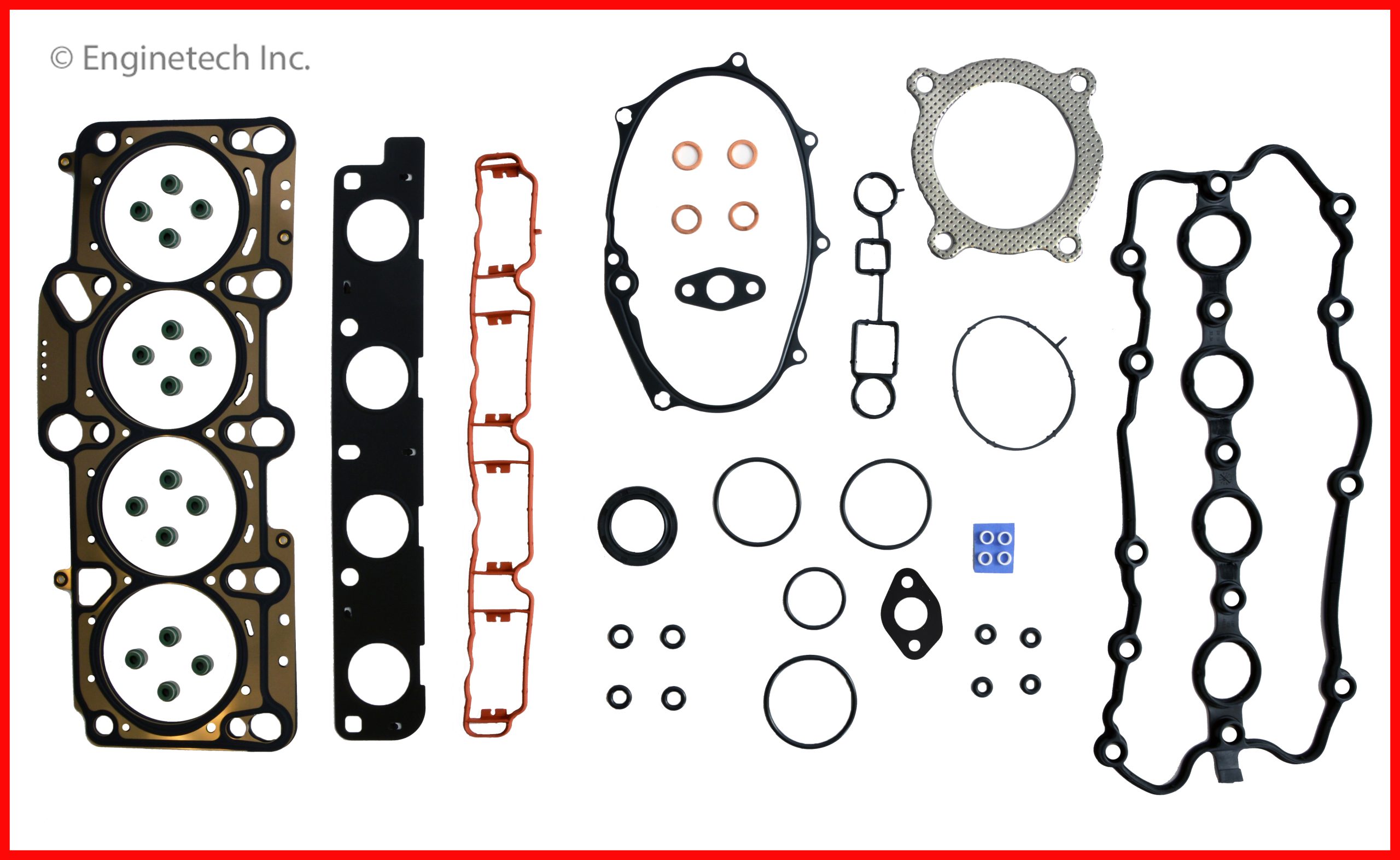 Enginetech VW2.0K-3 Gasket Set - Full