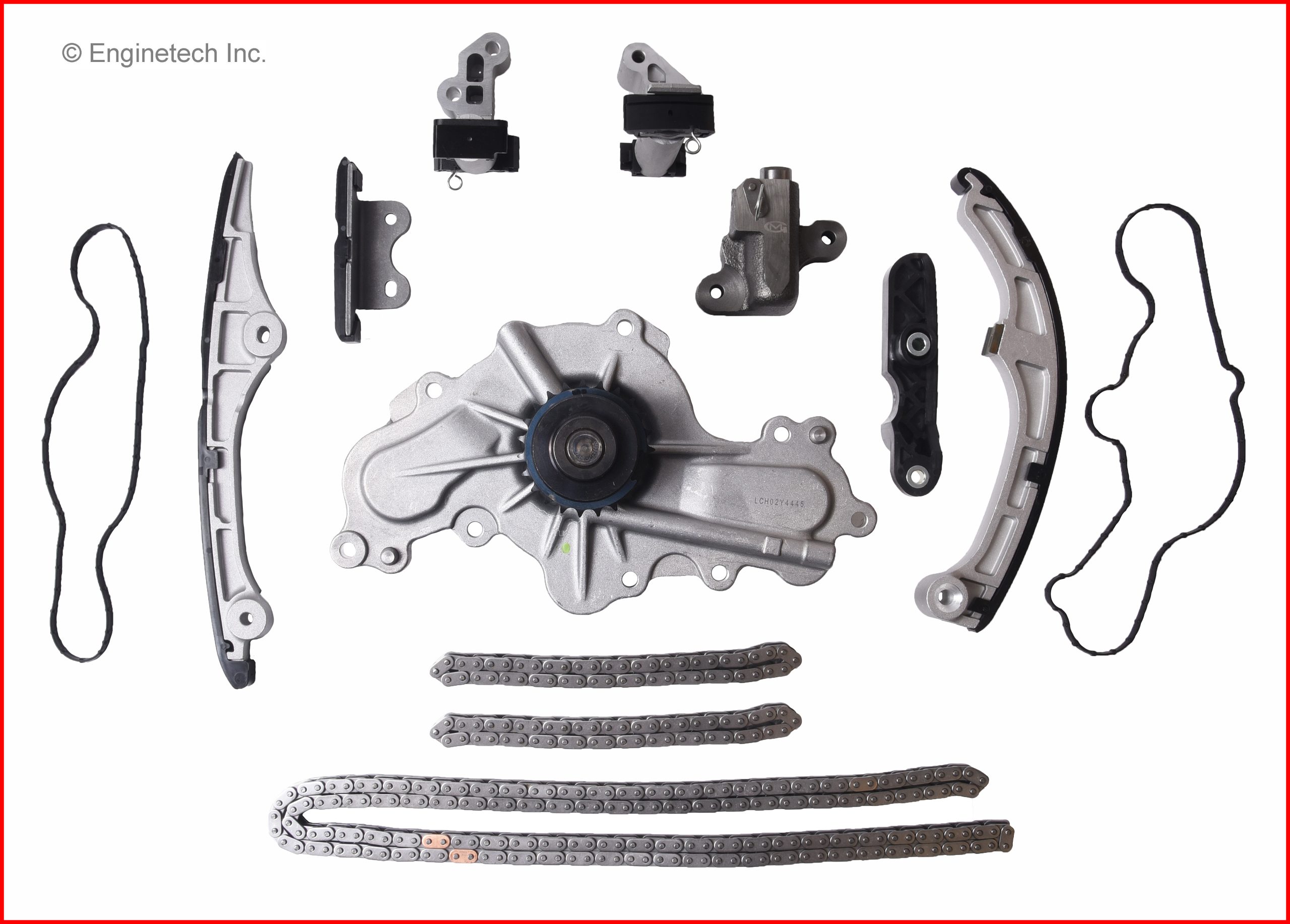 Enginetech WPK104 Timing Chain Kit with Water Pump