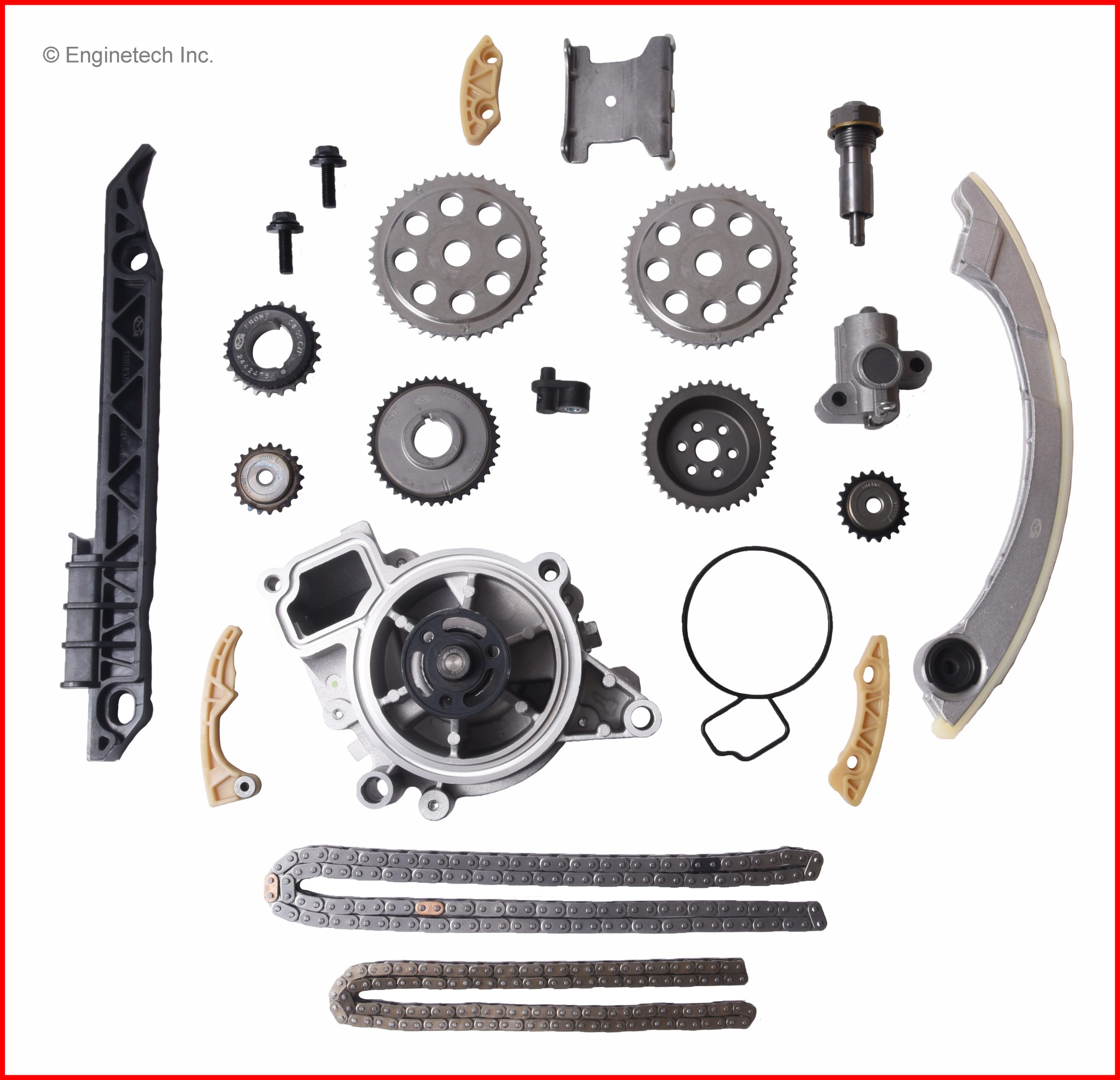 Enginetech WPK421 Timing Chain Kit with Water Pump